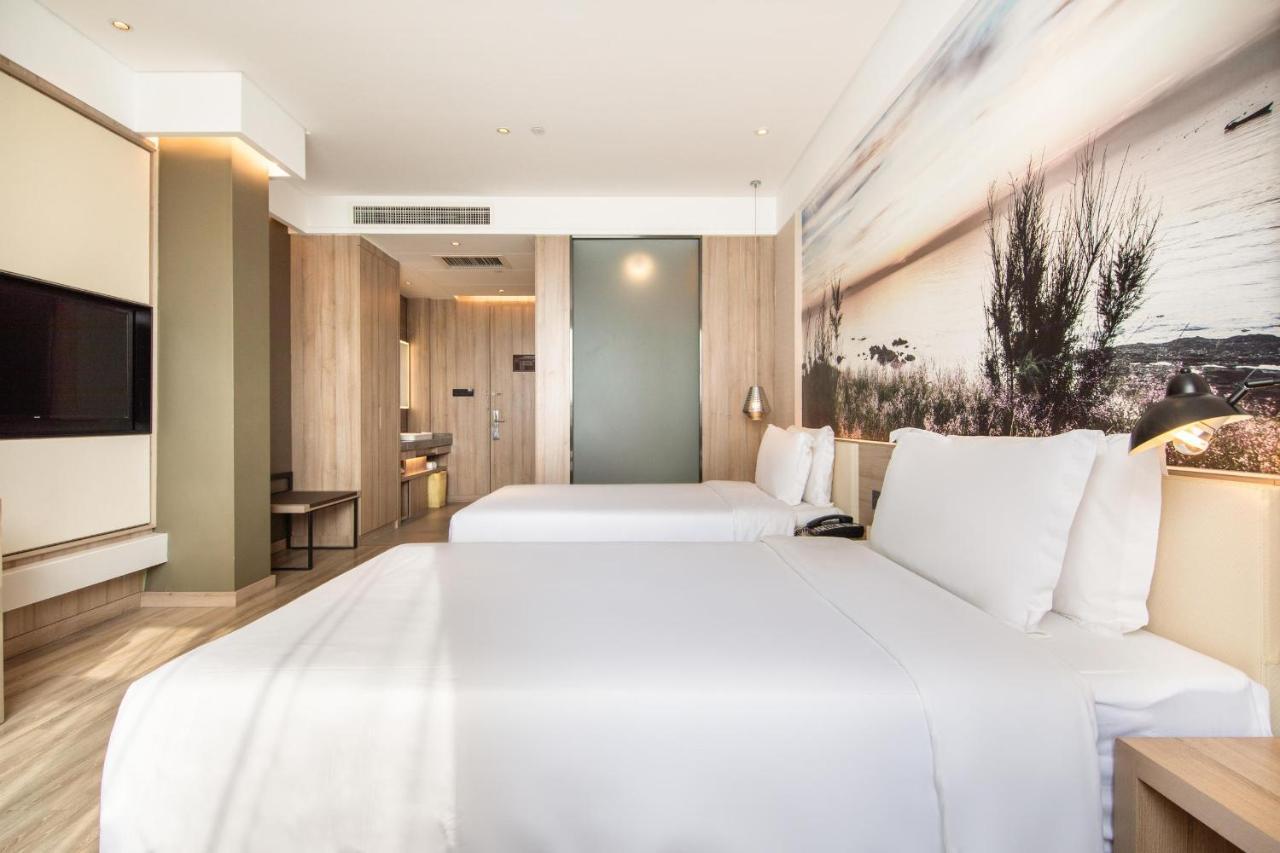 Atour Hotel Yantai South Station Yingchun Street Exteriör bild